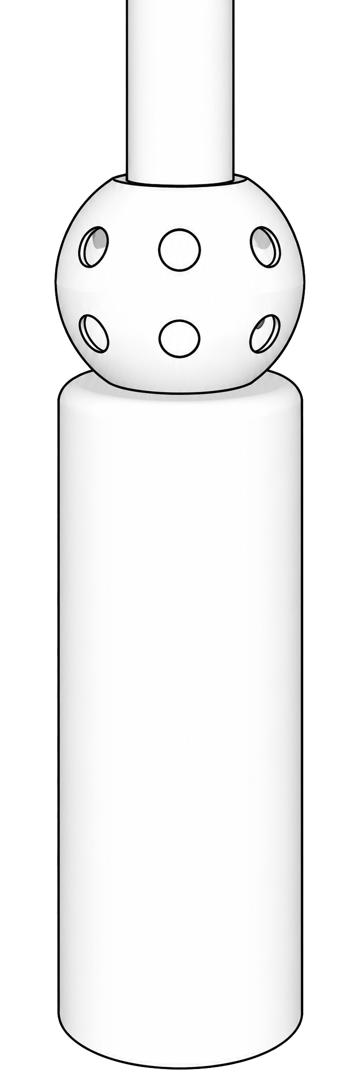 Bolt protector that covers the counterweight bolt